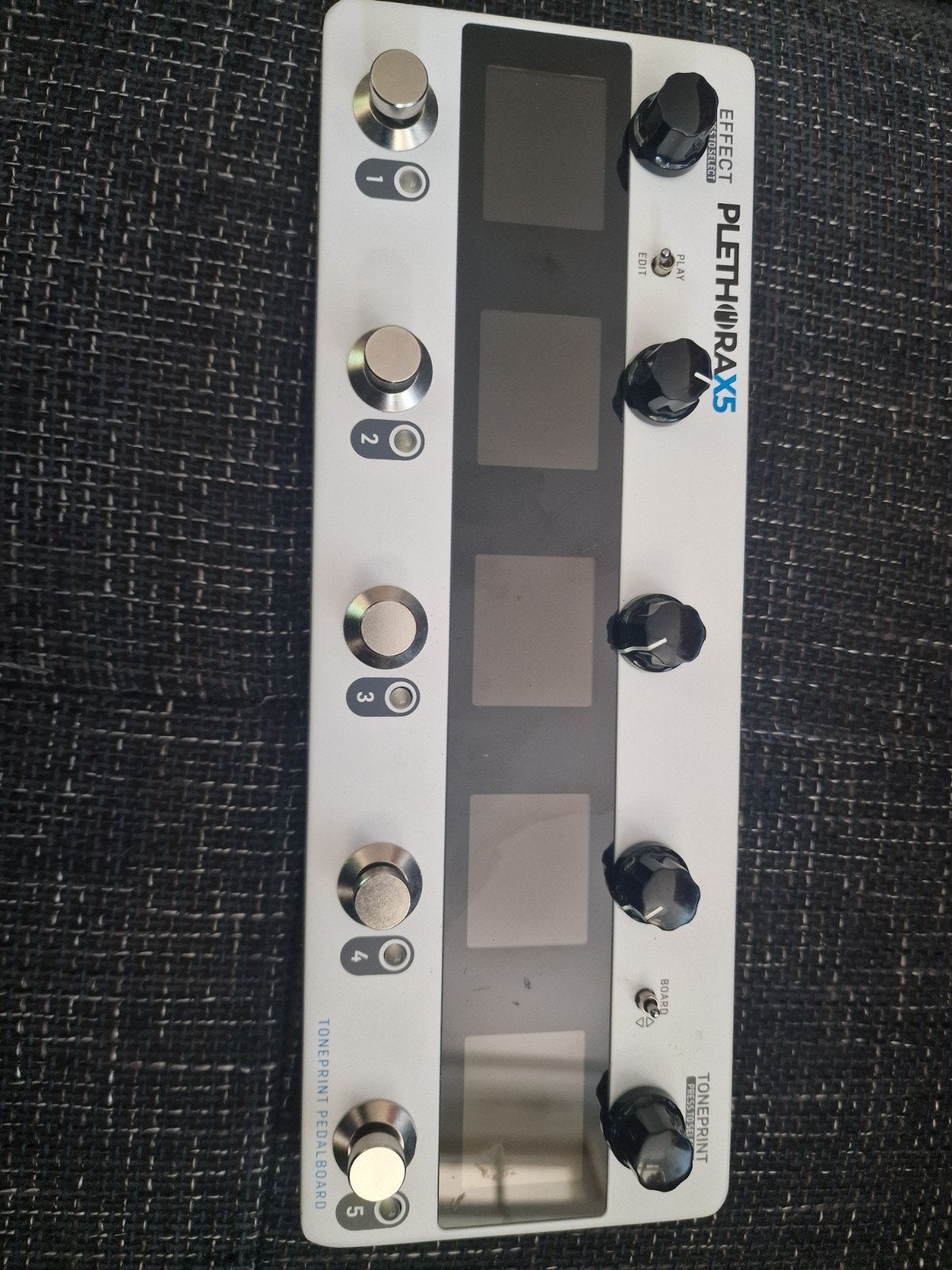 TC Electronic Plethora X5 TonePrint Pedalboard Multi-effect, Ophalen of Verzenden, Zo goed als nieuw, Multi-effect