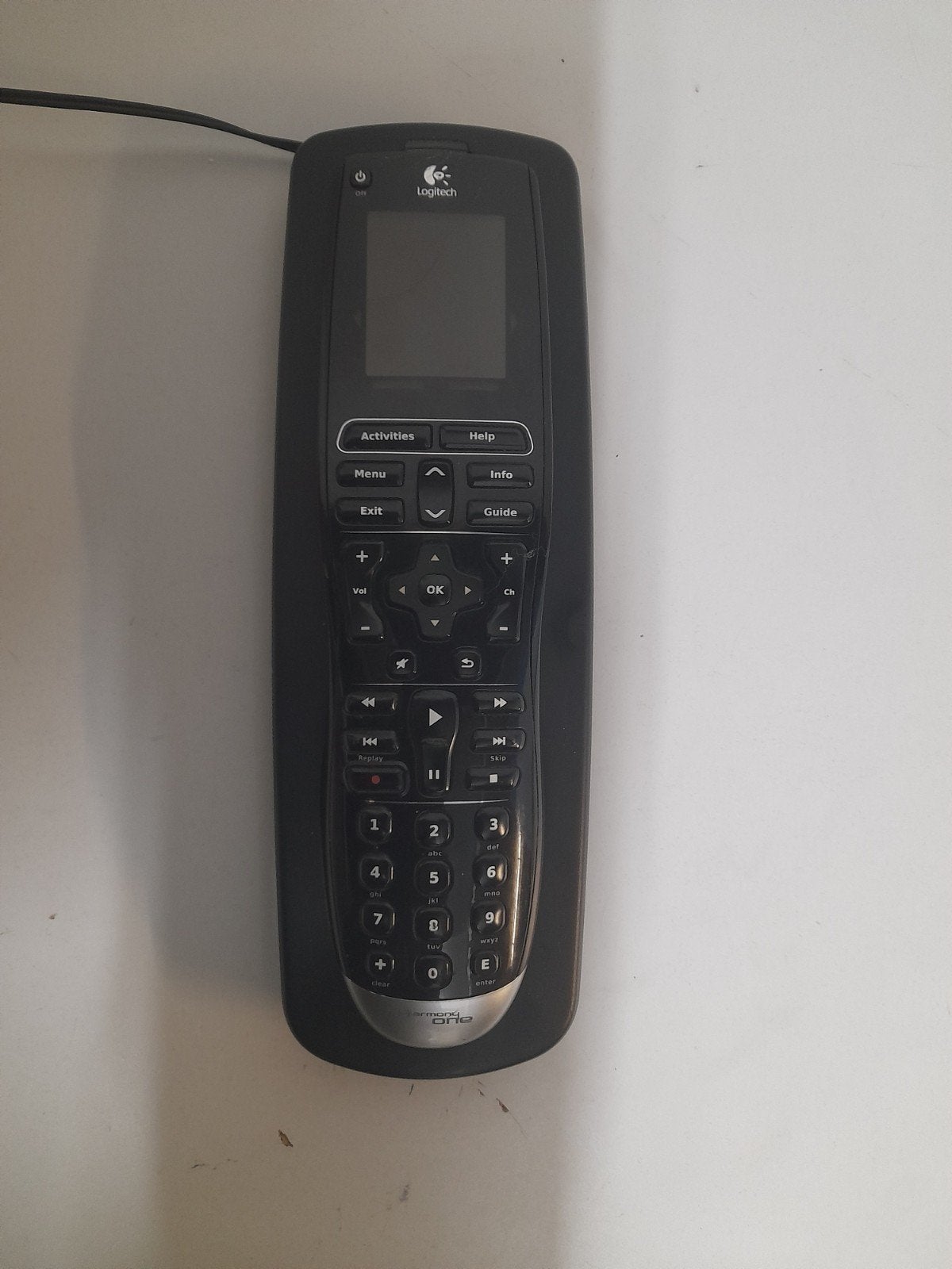 Logitech Harmony One Universele Afstandsbediening, Gebruikt, Ophalen of Verzenden, Met display, Mediaspeler