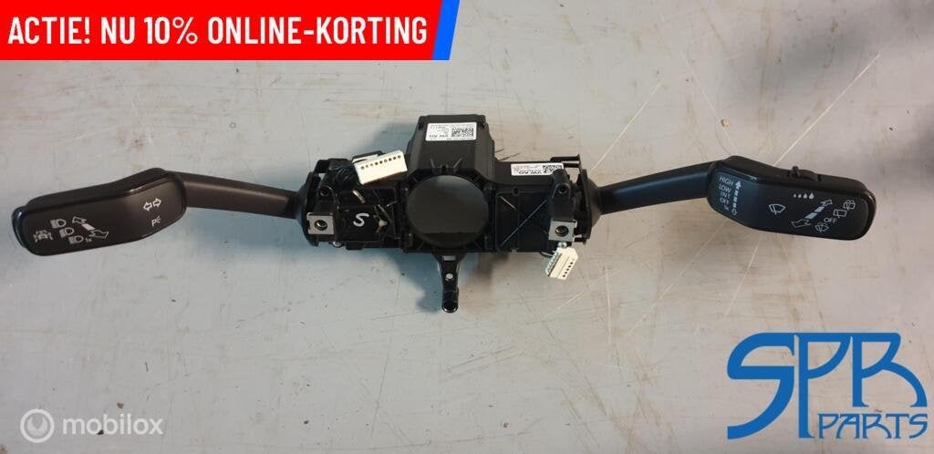 Stuurkolomschakelaar 5Q0953502AJ LANE ASSIST ACC, Gebruikt, Volkswagen, Ophalen of Verzenden, Volkswagen