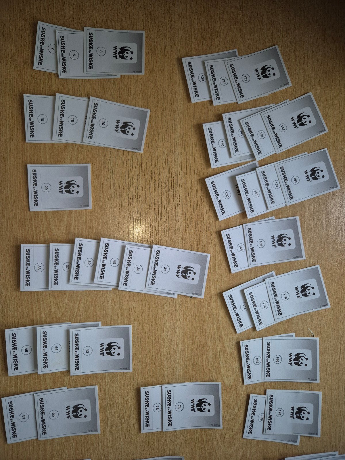 Suske en Wiske stickers - De Venijnige Vanger (WWF), Ophalen of Verzenden, Gebruikt, Strip of Tekenfilm