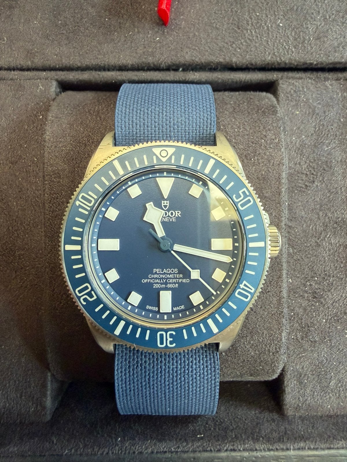 Tudor Pelagos FXD 2023 Perfecte staat, Overige materialen, Polshorloge, Kunststof, Zo goed als nieuw