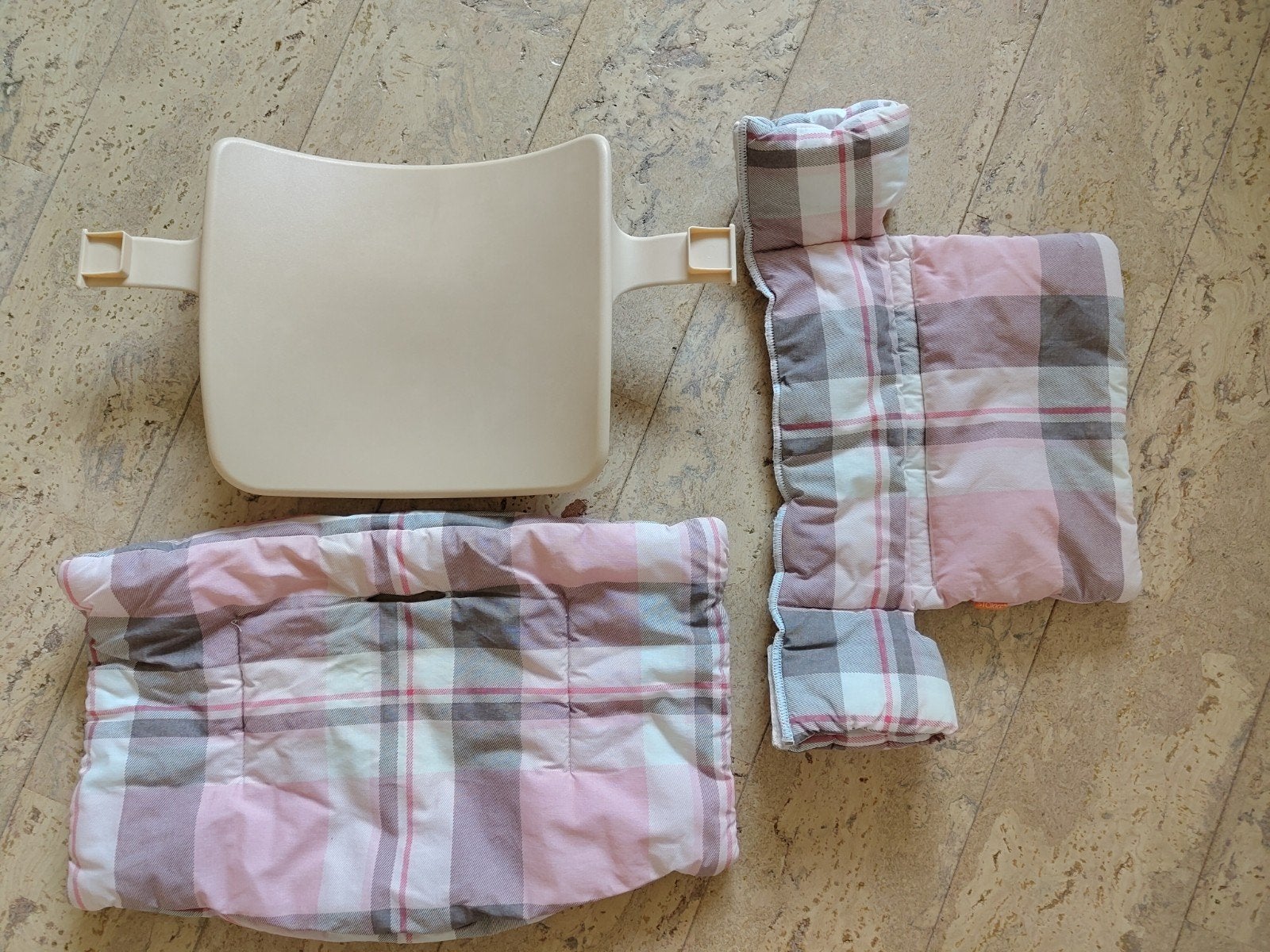 Stokke Tripp Trapp Baby Set voor stoelen met houten beugel, Kinderen en Baby's, Kinderstoelen, Ophalen of Verzenden, Gebruikt