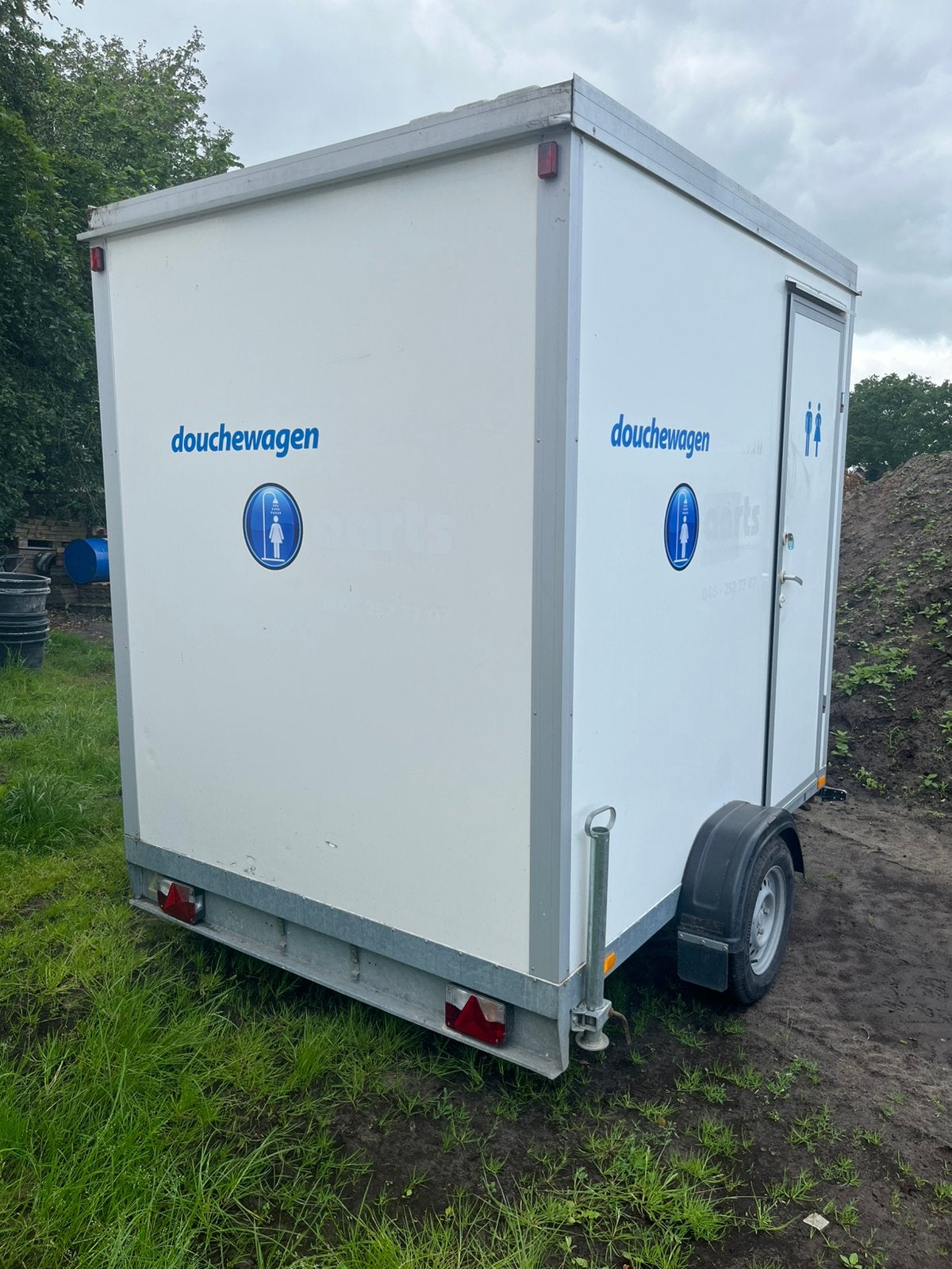 Mobiele badkamer sanitairunit te koop nooddouche, Auto diversen, Aanhangers en Bagagewagens, Ophalen