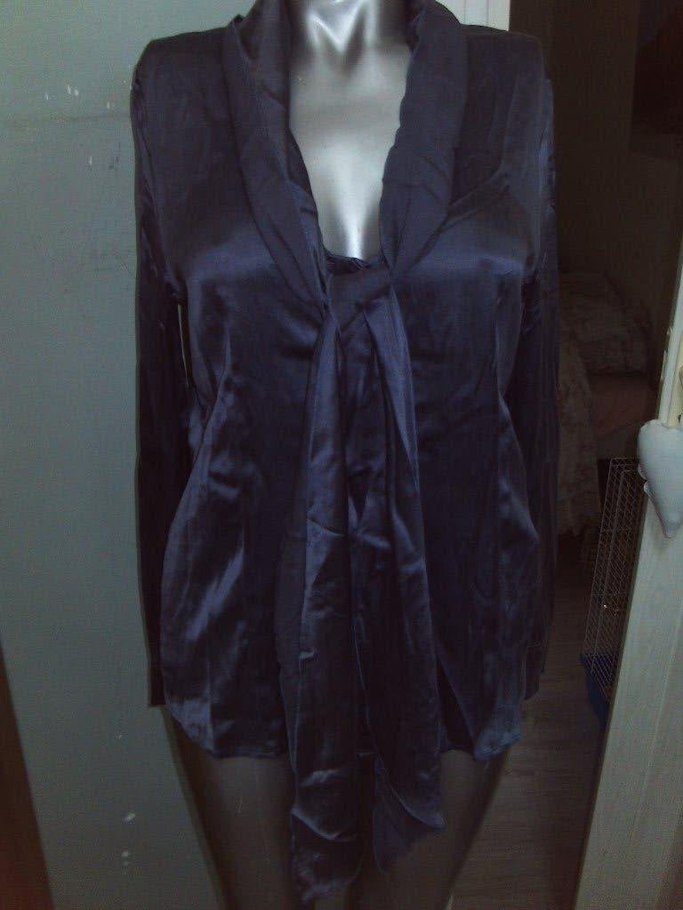marccain grijze blouse zijde maat 3 is 38, Kleding | Dames, Blouses en Tunieken, Maat 38/40 (M), Ophalen of Verzenden, Zo goed als nieuw