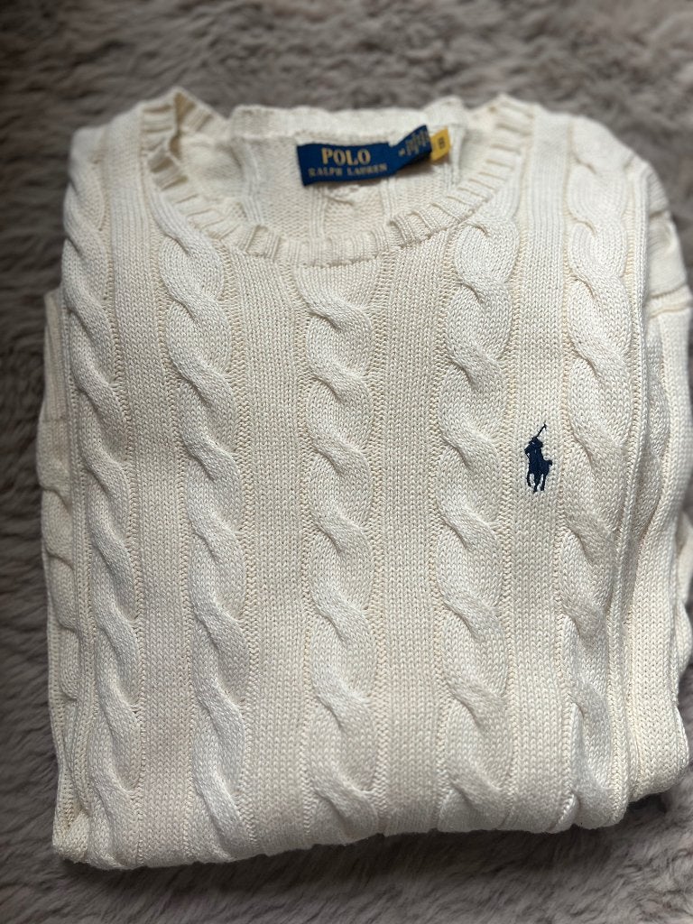 Polo trui Ralph  Lauren, Maat 48/50 (M), Beige, Ralph Lauren, Nieuw