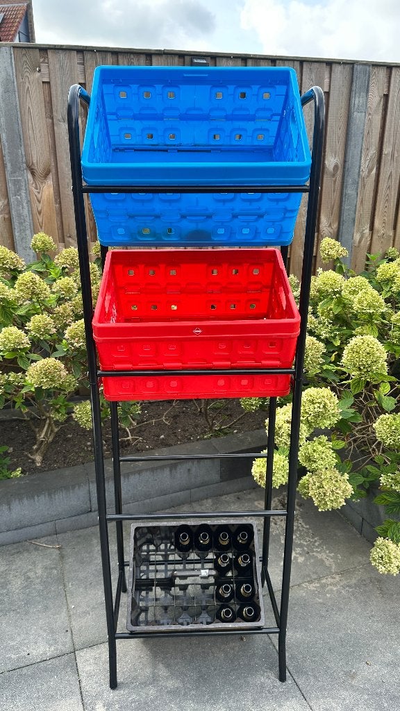 Krattenrek zwart 160x53x31cm / 35 kg, Ophalen, Zo goed als nieuw