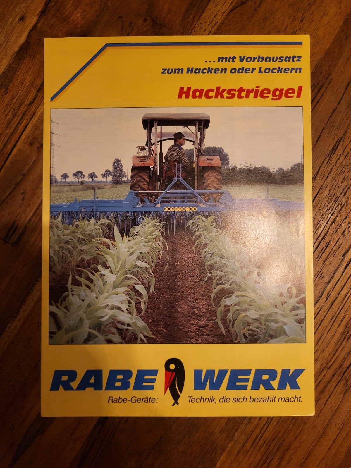 tractor folder Rabewerk Hackstriegel, Ophalen of Verzenden, Zo goed als nieuw