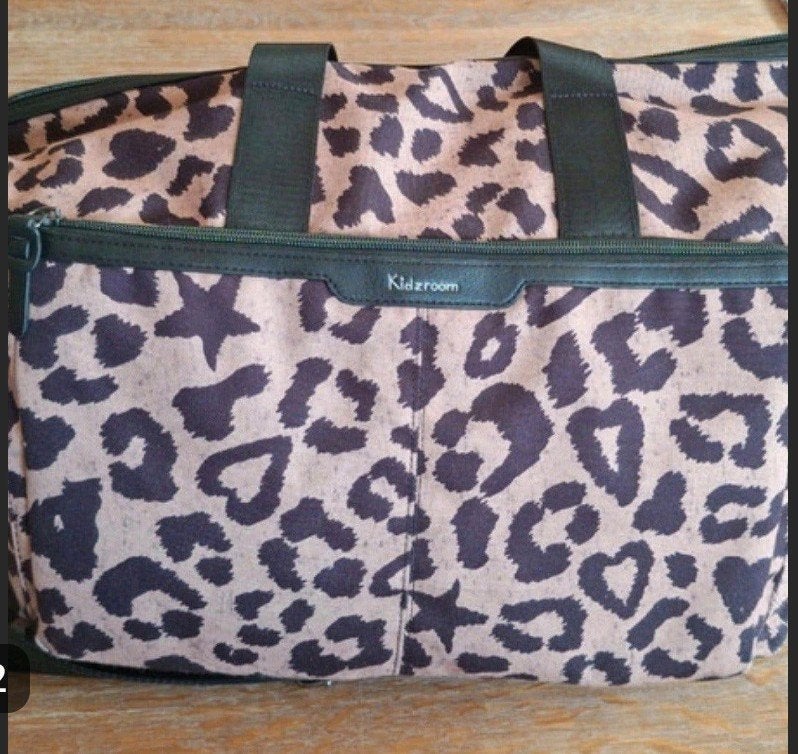 prachtige luiertas trendy panterprint, Verzorgingstas, Bruin, Ophalen of Verzenden, Schoudertas functie