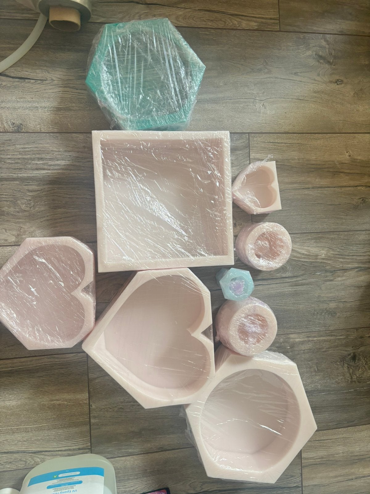 Complete Epoxy Resin Starterspakket met Vacuümpomp, Ophalen, Overige thema's, Meerkleurig, Zo goed als nieuw