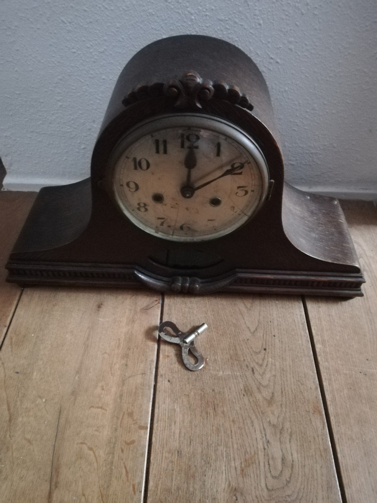 Oude klok, Ophalen