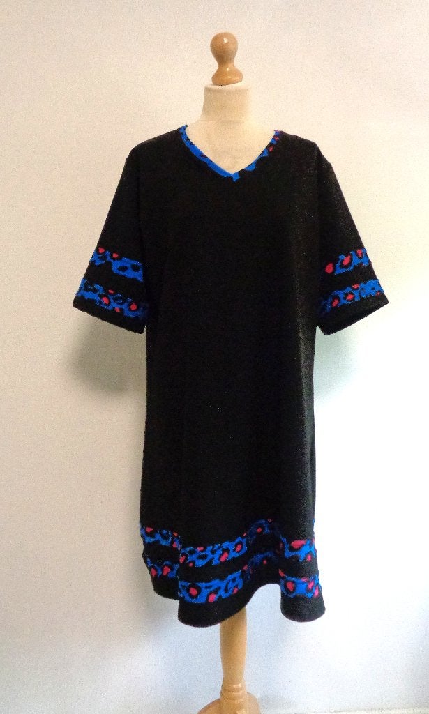 jurk Magna, Verzenden, Zwart, Maat 46/48 (XL) of groter, Boven de knie
