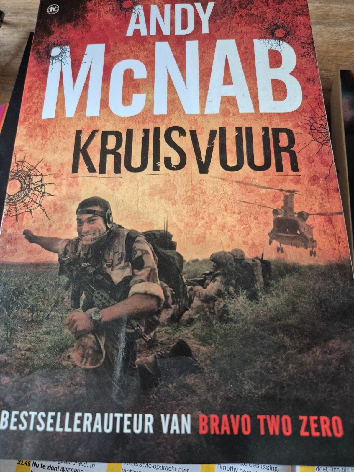 Kruisvuur - Andy McNab (Bestsellerauteur), Ophalen of Verzenden