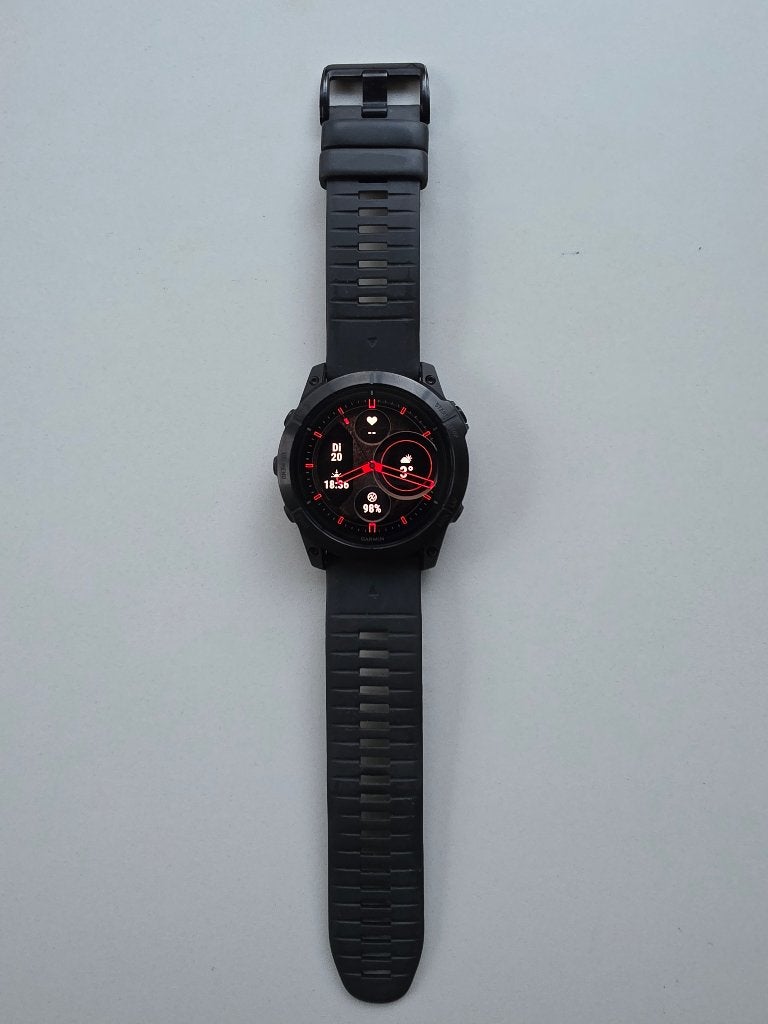 Garmin Epix Gen 2 Sapphire carbon gray DLC Titan, Stappen, Zwart, Garmin epix pro gen 2 amoled, Ophalen of Verzenden