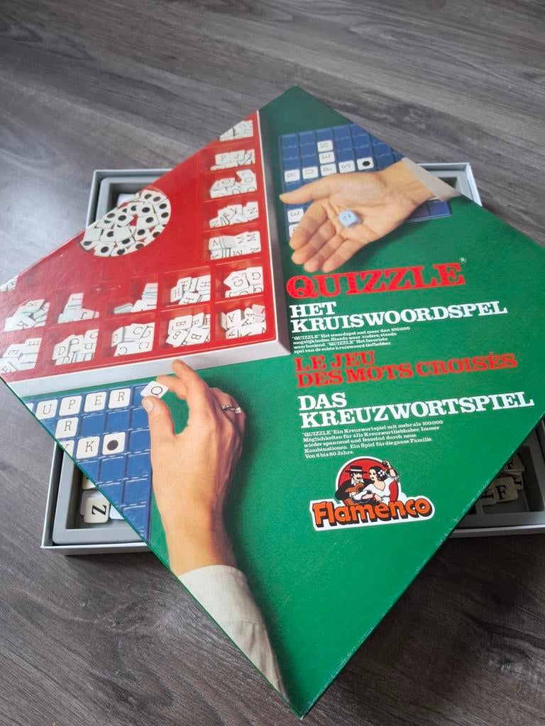 Quizzle kruiswoord spel, Ophalen