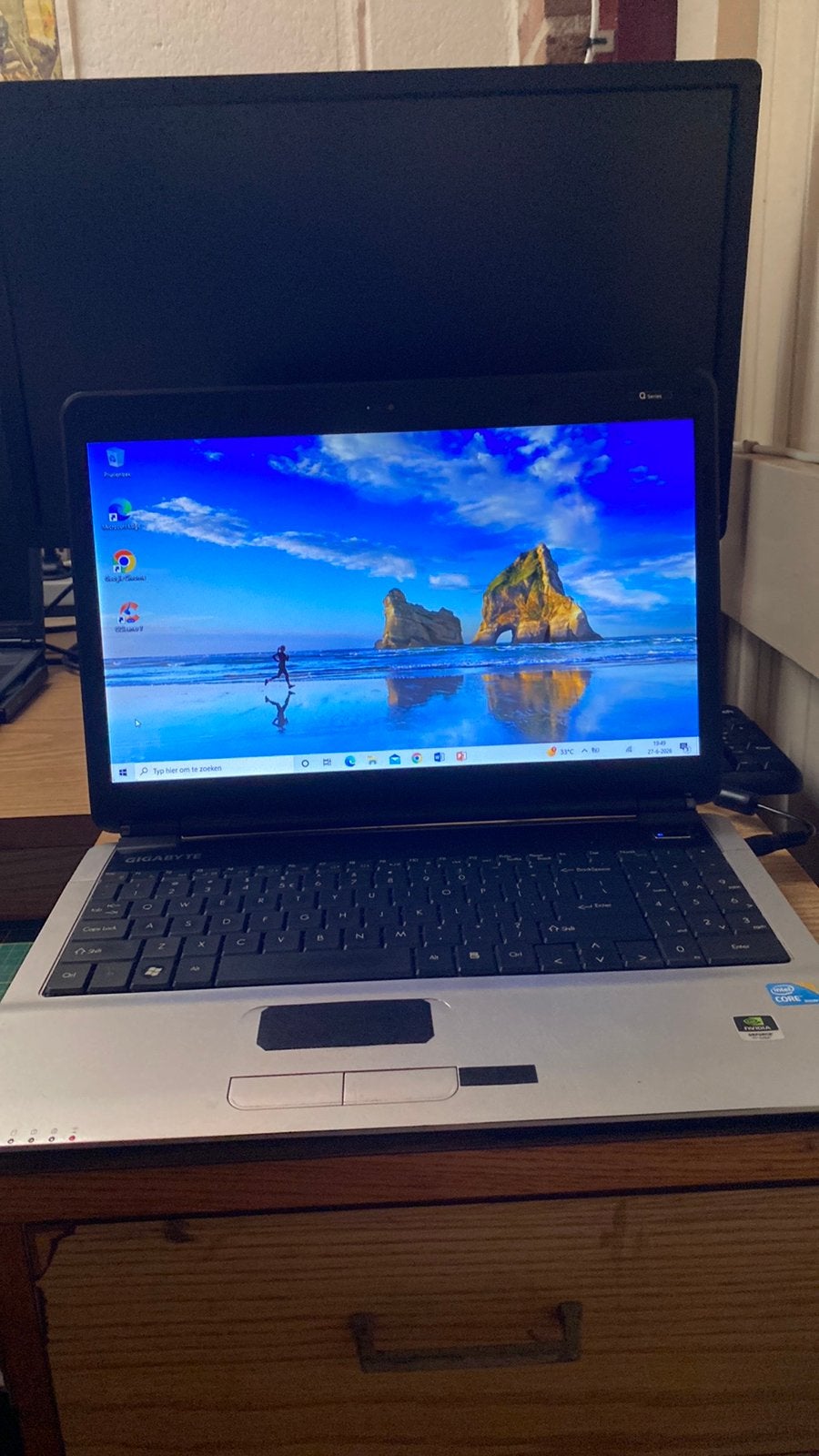 Gigabyte i5 laptop met Windows 10 + Officepakket + HDMI, 15 inch, Ophalen of Verzenden, Zo goed als nieuw, SSD