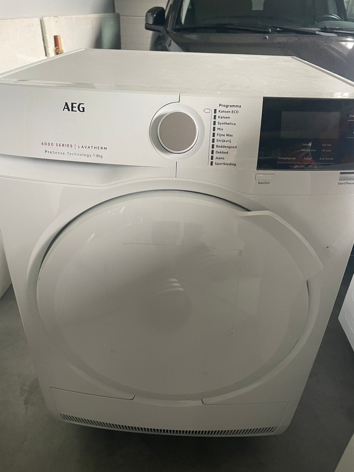 Te koop condensdroger, Witgoed en Apparatuur, Ophalen, 6 tot 8 kg, Zo goed als nieuw, 85 tot 90 cm