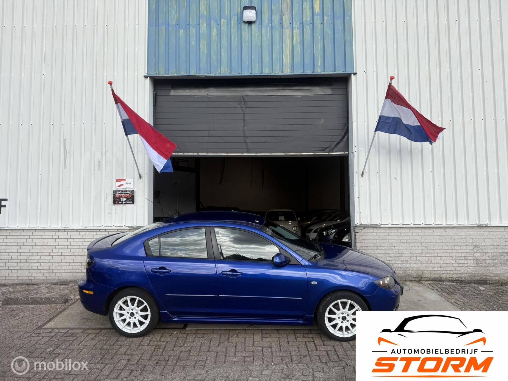 Mazda 3 2.0 S-VT GT-M, Auto's, Gebruikt, 4 cilinders, 150 pk, Blauw