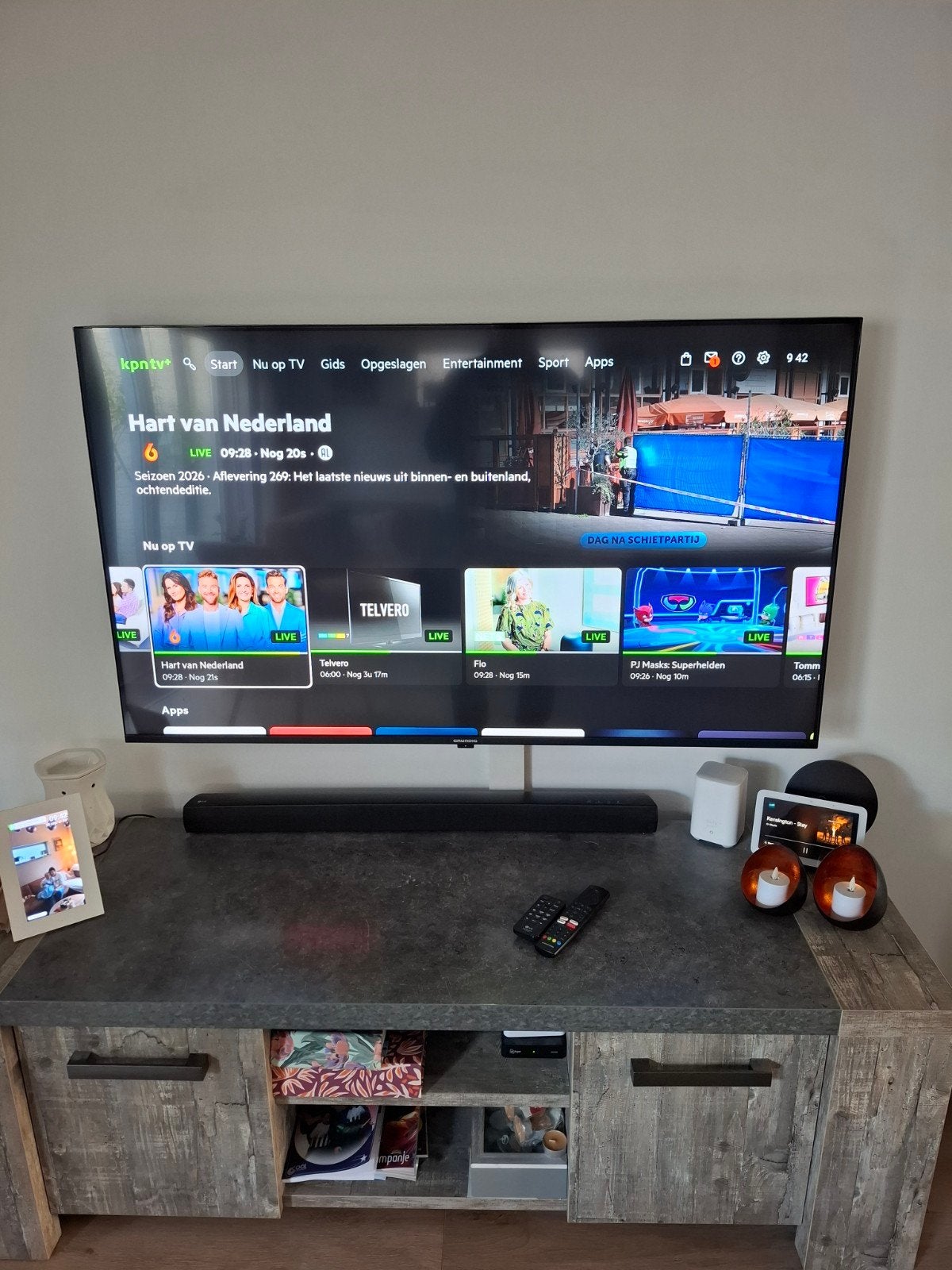 Grundig Android tv 55 inch., Ophalen, 50 Hz, 100 cm of meer, 4k (UHD)