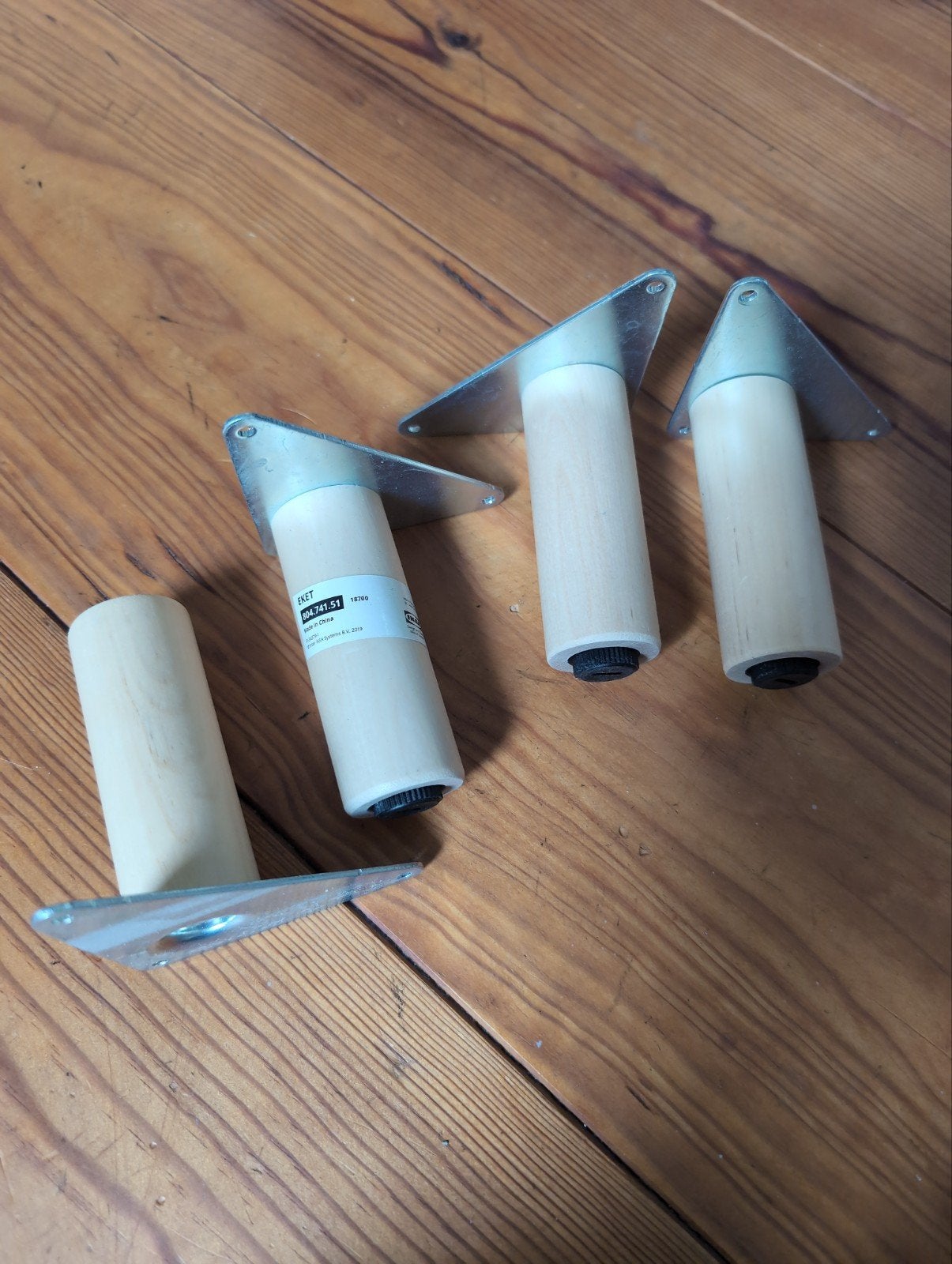 IKEA EKET pootjes - 4 stuks, Ophalen, Gebruikt