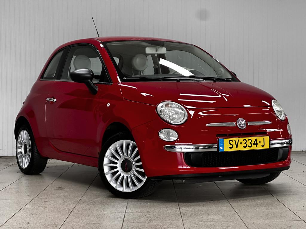 Fiat 500 1.2 Pop/ APK 06-2027!/ 16'' LMV/ Stuurbekr/ C.V. Af, Voorwielaandrijving, Euro 5, Stof, Gebruikt