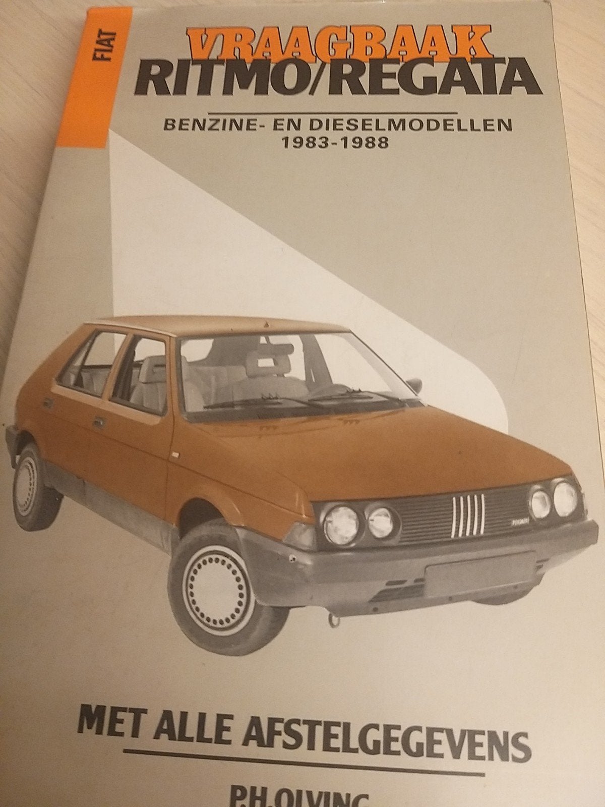 1983 1988 dikke 300blz Fiat Ritmo Regata vraagbaak izgst, Ophalen of Verzenden