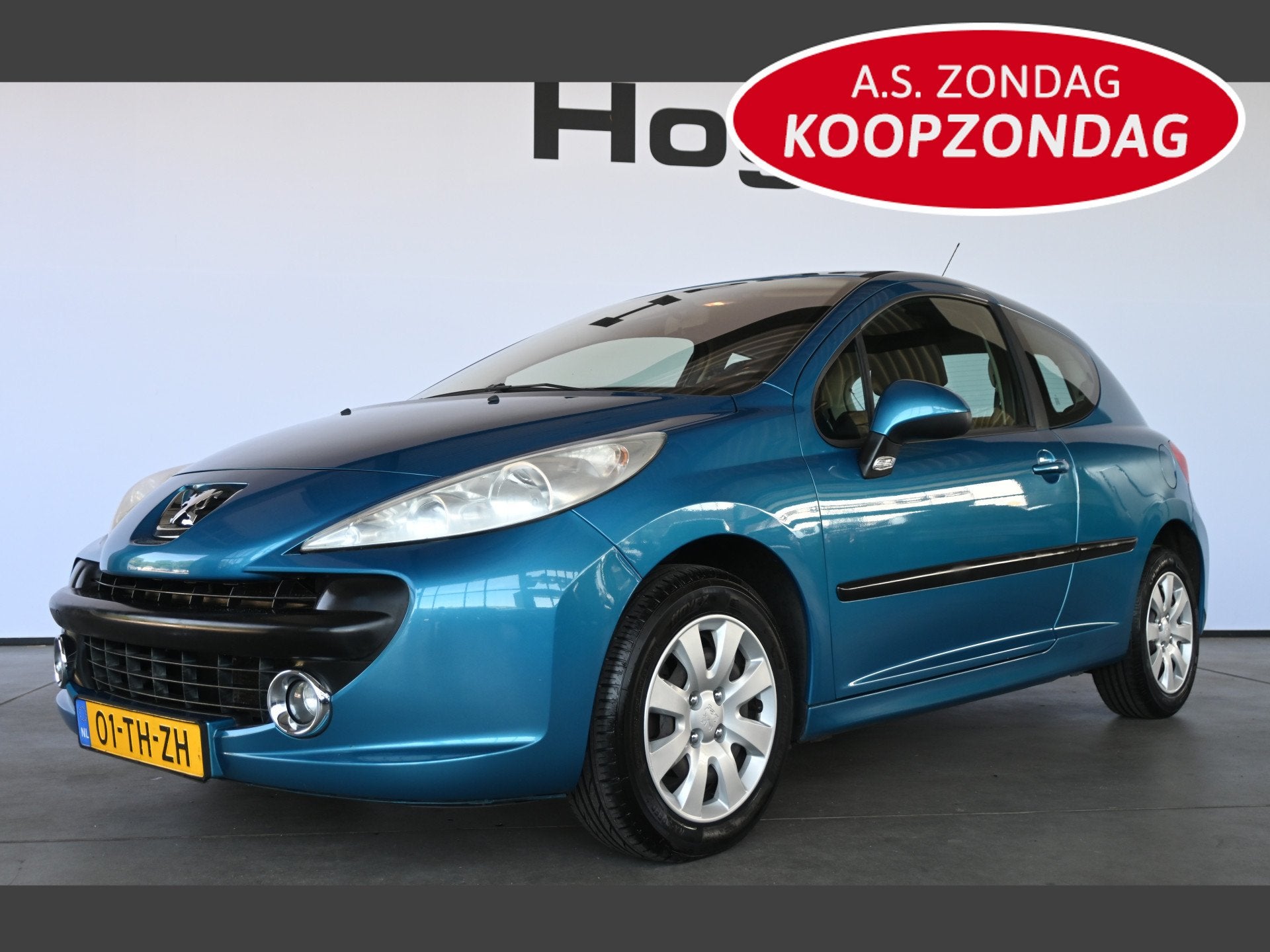 Peugeot 207 1.4-16V XS Airco Elektrisch Pakket! Trekhaak All, Voorwielaandrijving, Stof, Zwart, 4 cilinders