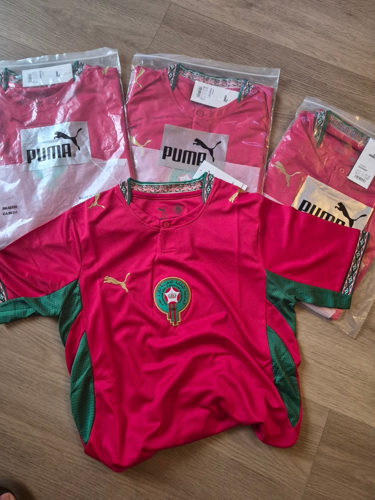 Puma Marokko Voetbalshirt - Nieuw met labels, Kleding | Heren, Ophalen of Verzenden, Nieuw, Voetbal