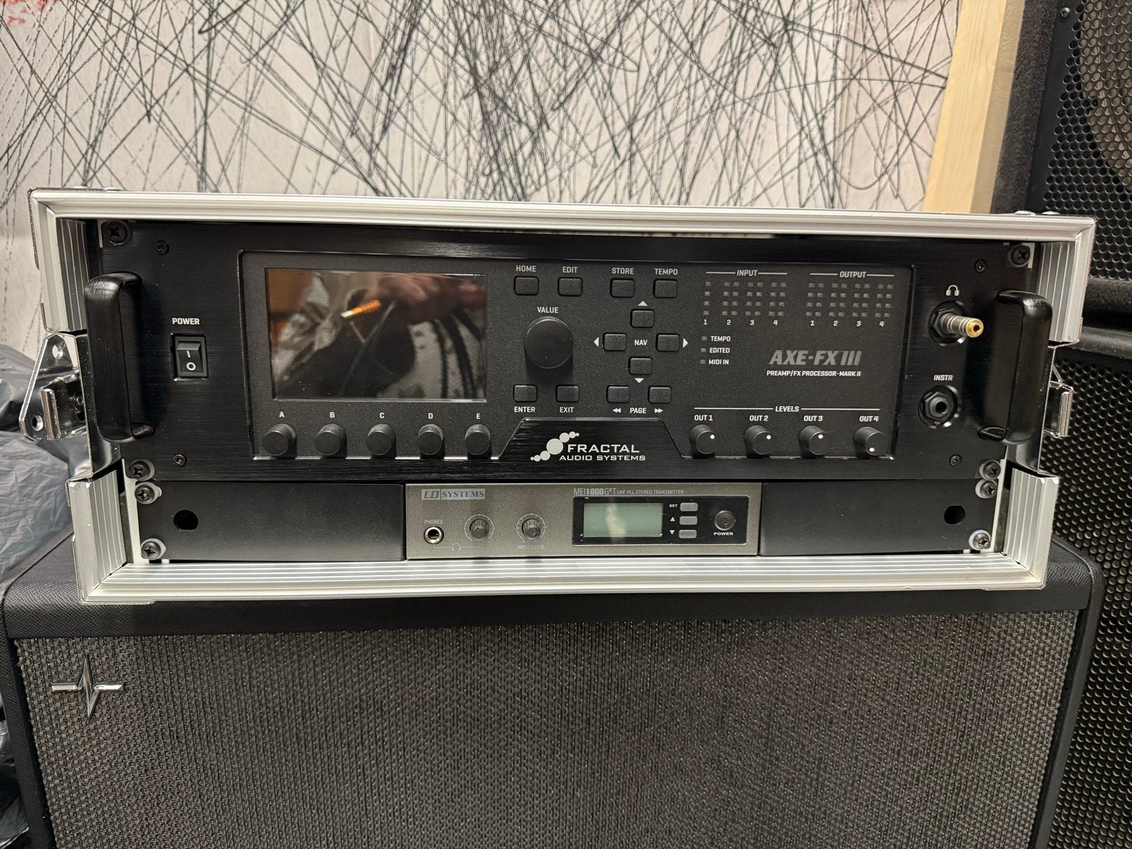 Fractal Audio Axe-FX III Mark II Turbo met FC-12, Muziek en Instrumenten, Ophalen of Verzenden, Zo goed als nieuw, Multi-effect