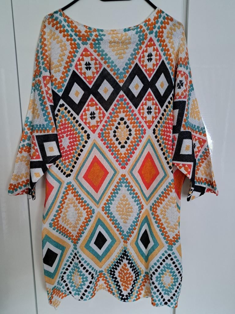 Tuniek 46, Kleding | Dames, Grote Maten, Ophalen of Verzenden, Zo goed als nieuw, Blouse of Tuniek