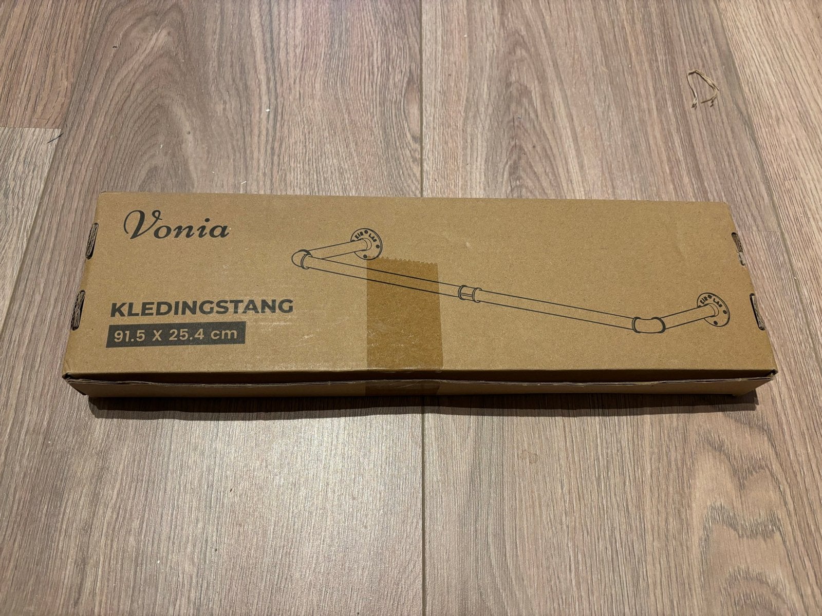 Vonia Kledingstang 91.5 x 25.4 cm - Nieuw in doos, Ophalen of Verzenden, Nieuw