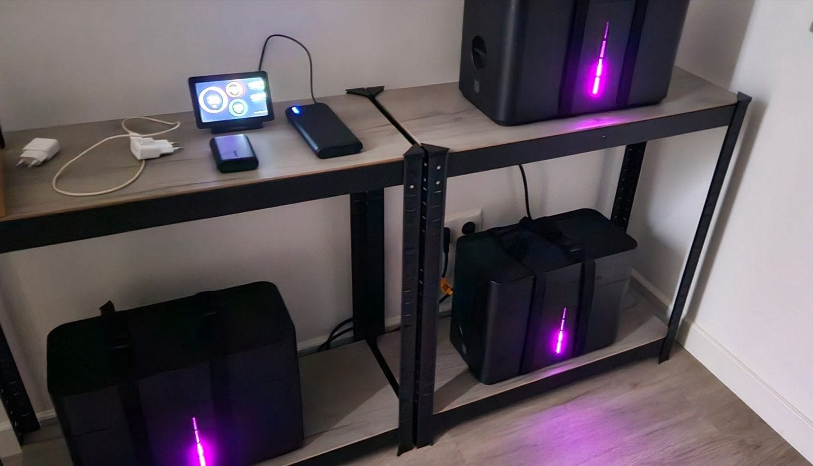 3 stuks Homewizard accu's batterij te koop, Ophalen, Gebruikt