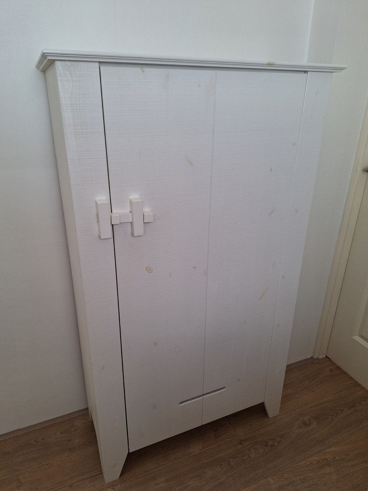 Woood boerenkast Gijs wit, Huis en Inrichting, Ophalen, Gebruikt