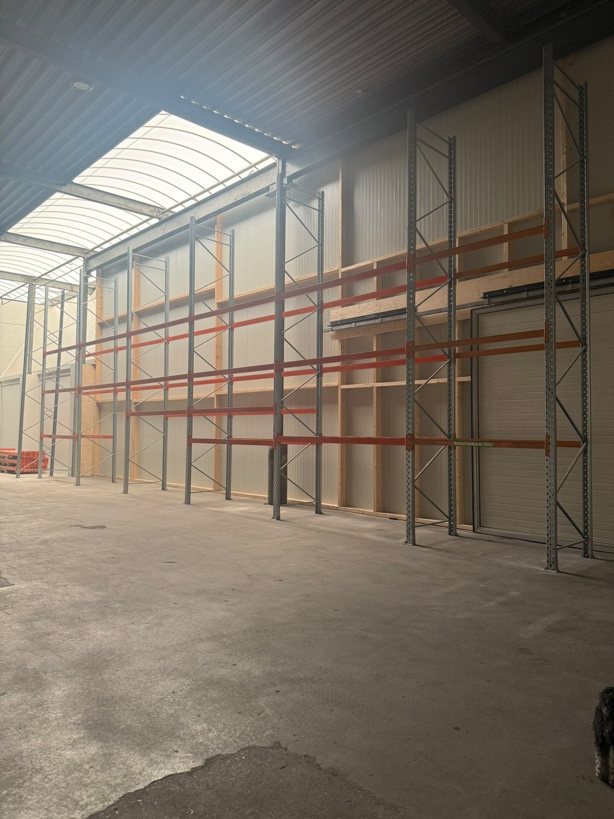 Complete stellingen (pallets), Ophalen