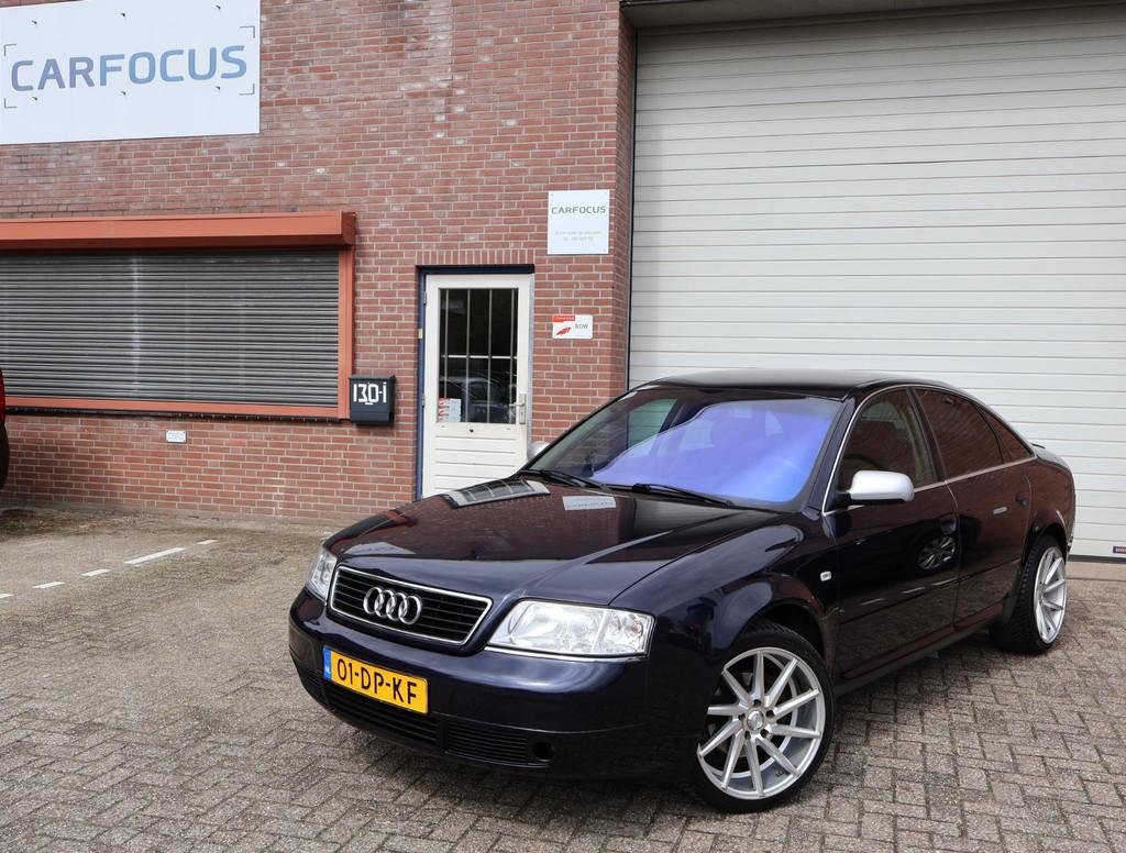 Audi A6 Limousine 2.4 5V Advance NAP Airco APK Uitlaatklepsy, Stof, Gebruikt, Blauw, Traction-control