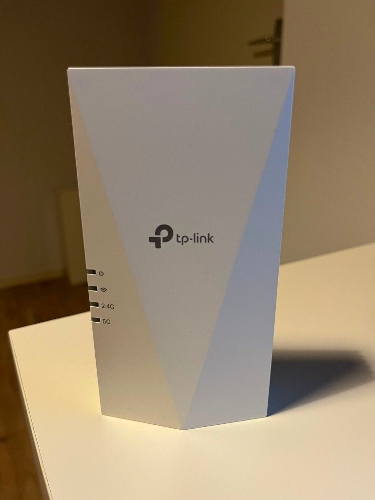 TP-Link AX3000 Wi-Fi 6 Range Extender RE700X, Ophalen of Verzenden, Zo goed als nieuw, Tp link