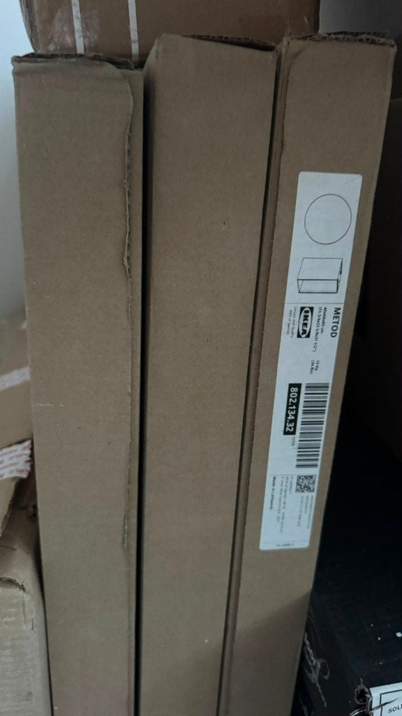 3x IKEA METOD Basiselement (40x60x80 cm) NIEUW IN DOOS, Huis en Inrichting, Keuken | Keukenelementen, Ophalen, Wit, Nieuw, 50 tot 100 cm