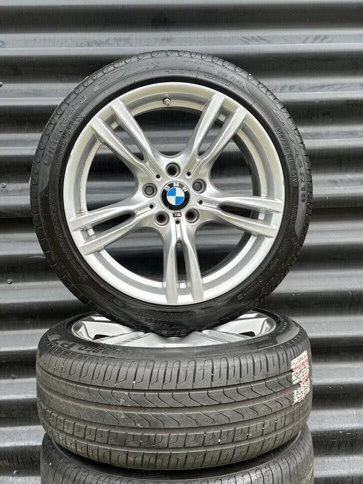 18” Orig Bmw Styl 400M F30 F31 F36 F32 Velgen Zgan Banden, Ophalen, 18 inch, Gebruikt, Banden en Velgen