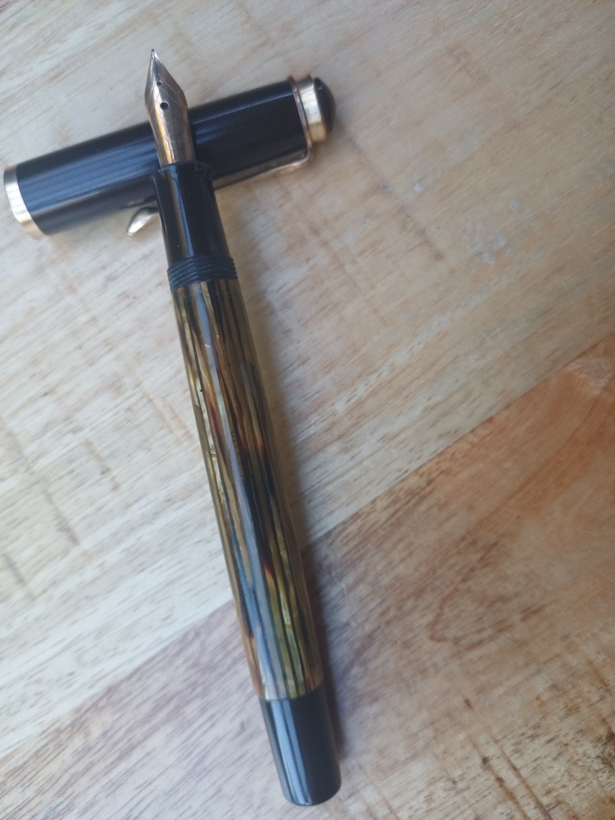 gunter wagner pelikan 400 vulpen antiek, Verzamelen, Ophalen of Verzenden