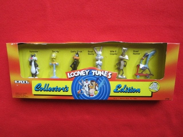 Figuur Looney Tunes Sylvester, Tweety of Speedy Gonzales, Ophalen of Verzenden, Zo goed als nieuw, Actiefiguur of Pop