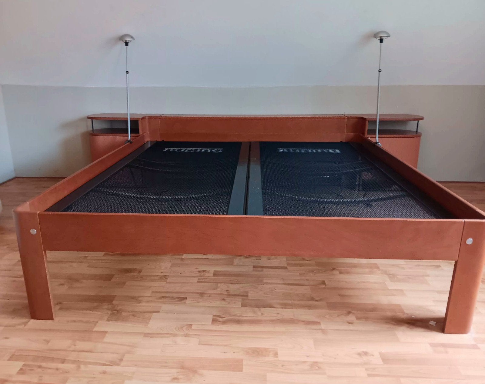 Auping auronde 2.00x180, Ophalen, Tweepersoons, 180 cm, Hout
