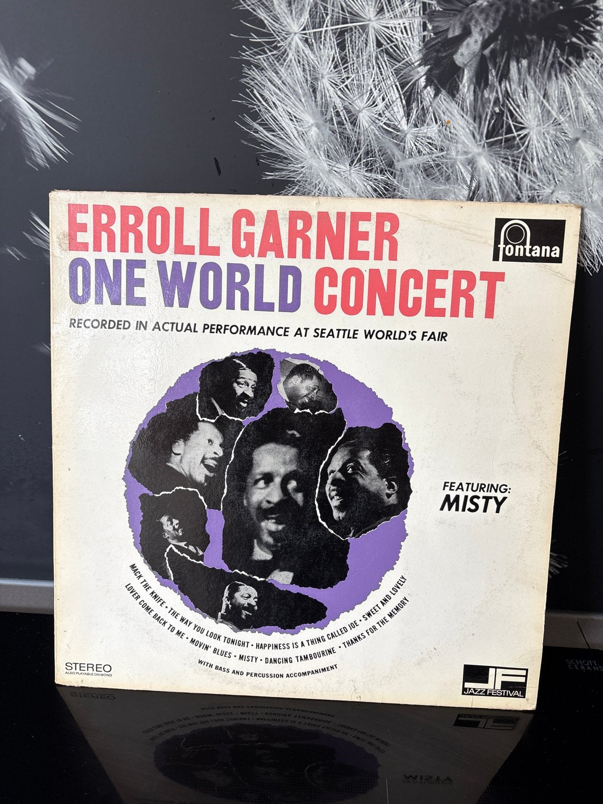 Erroll Garner - One World Concert (LP, Jazz), Cd's en Dvd's, Vinyl | Jazz en Blues, 1960 tot 1980, Gebruikt, Originele persing