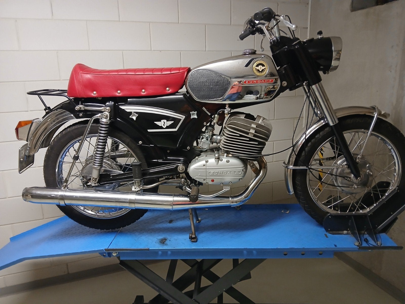 Zundapp 517 met 125 blok, Ophalen, Overige modellen, 125 cc, 5 versnellingen