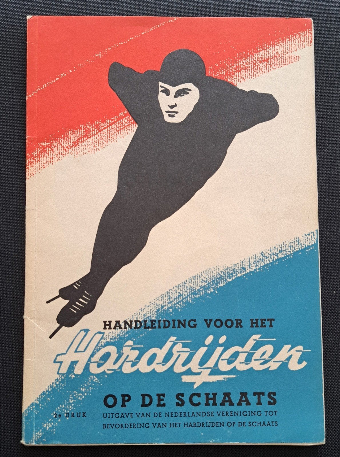 Handleiding voor het Hardrijden op de Schaats - 1950 2e Druk, Gelezen, Wintersport, W. H. Taconis, H. Jalving, Ophalen of Verzenden