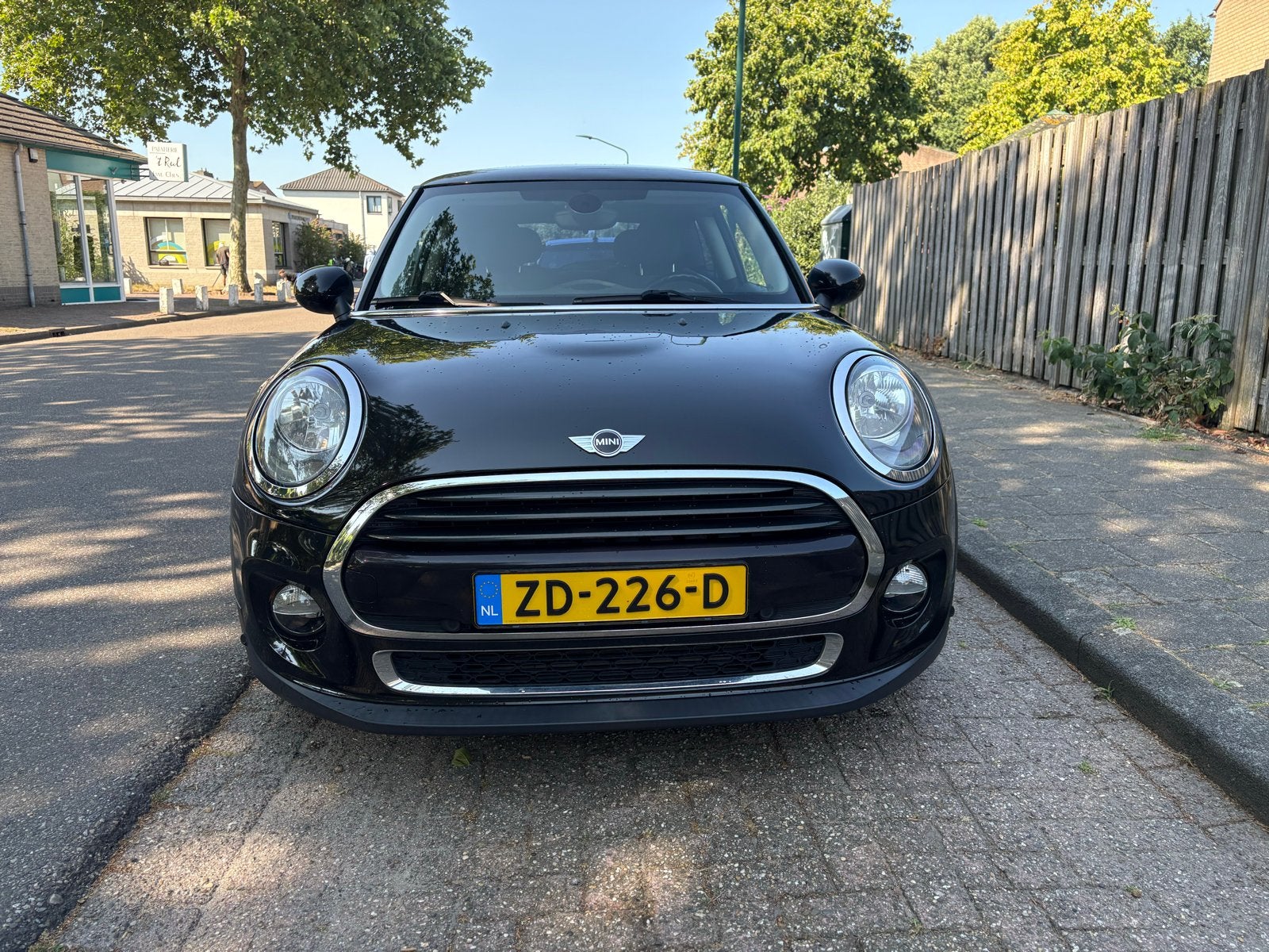 Mini 1.5 Cooper 2015 Zwart, Auto's, Mini, Voorwielaandrijving, 136 pk, 4 stoelen, Handgeschakeld