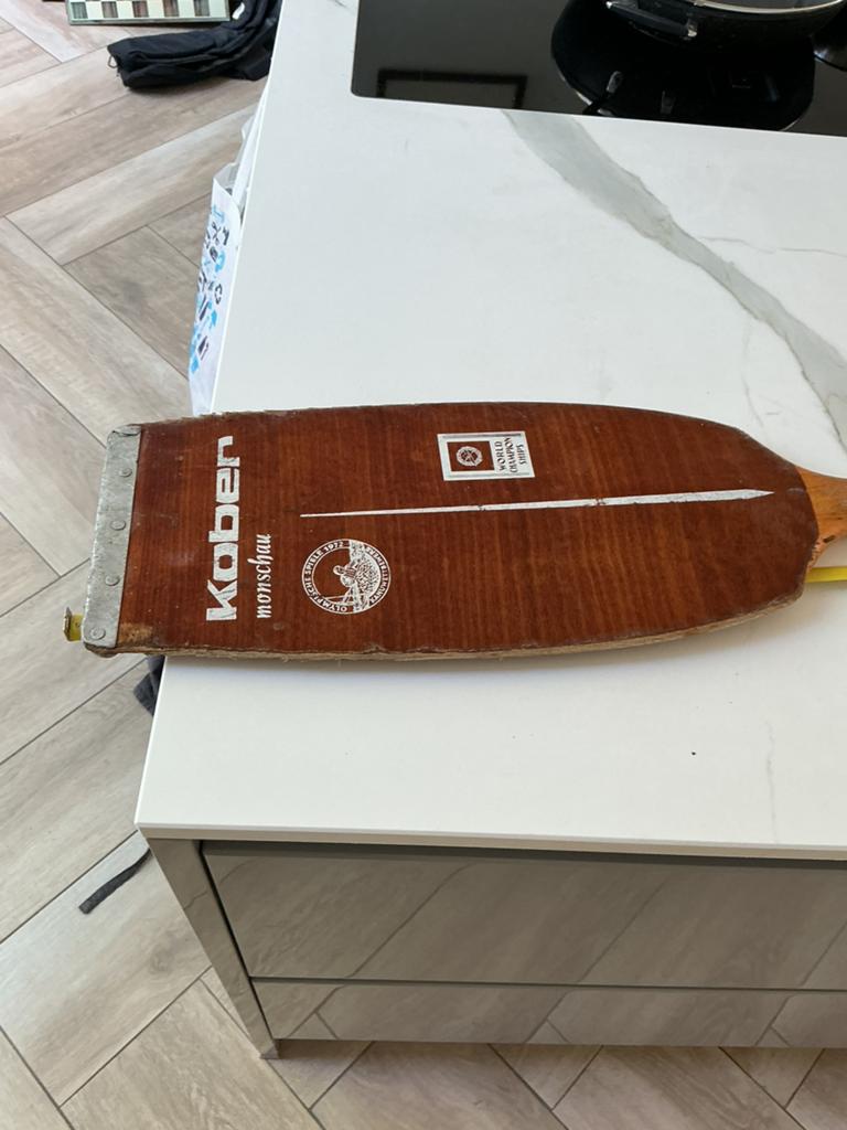 Kober Monschau Houten Peddel - 170 cm, Ophalen, Gebruikt, Enkelbladige peddel
