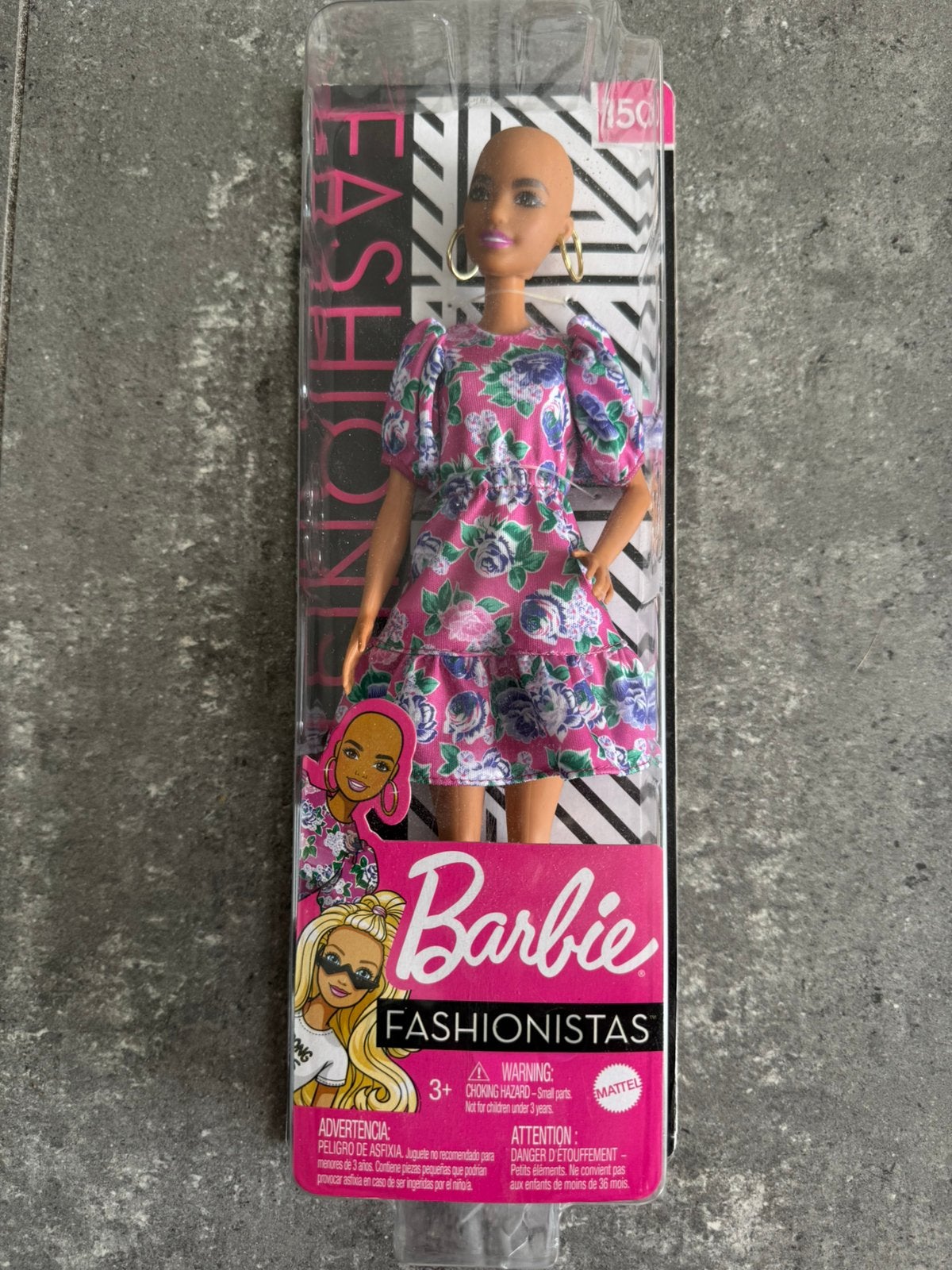 Barbie fashionistas nummer 150, nieuw, Verzamelen, Poppen, Ophalen of Verzenden, Nieuw, Pop