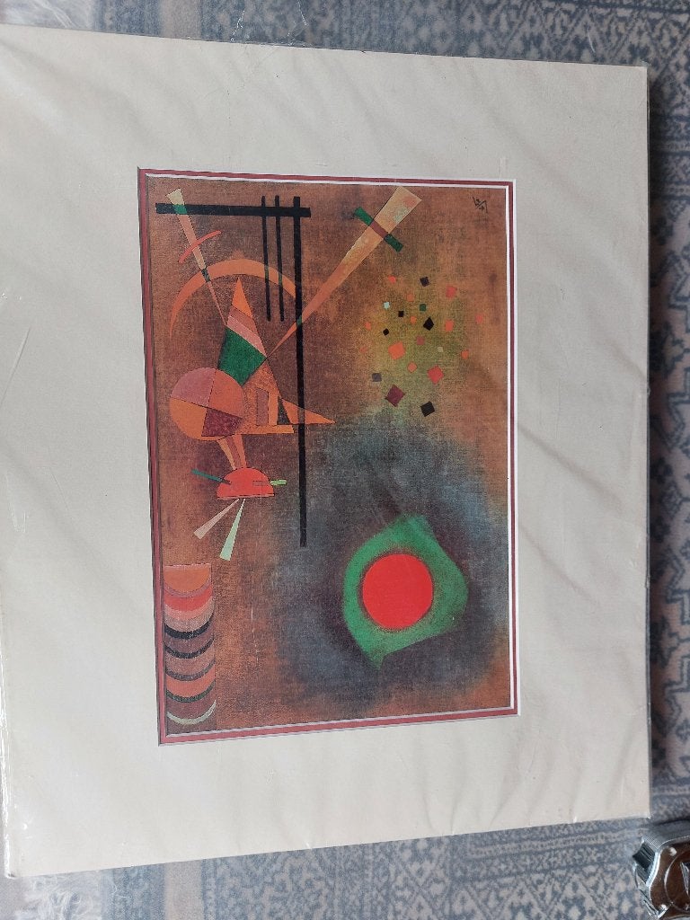 Mooie prent excl. lijst, Huis en Inrichting, Ophalen, Overige materialen, Minder dan 50 cm, Nieuw