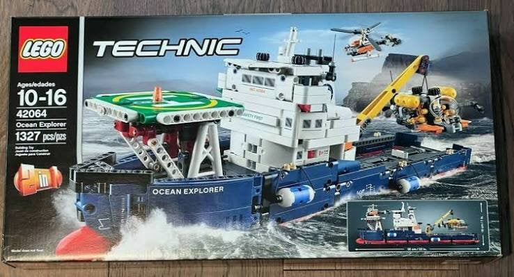 Lego Technic 42064 boot, Kinderen en Baby's, Ophalen of Verzenden, Zo goed als nieuw
