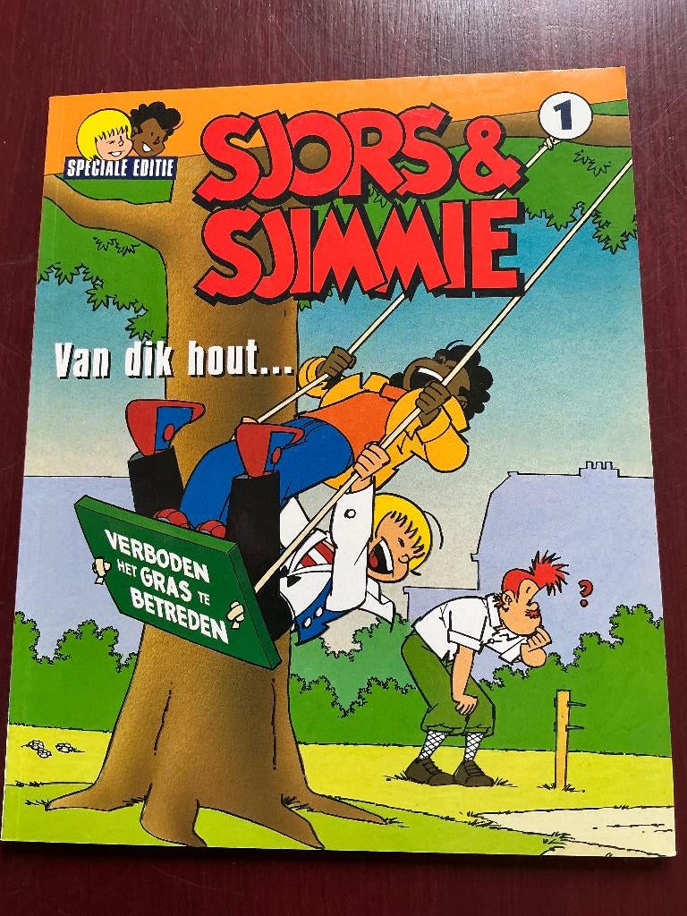 Sjors en Sjimmie, Eén stripboek, Ophalen of Verzenden, Zo goed als nieuw