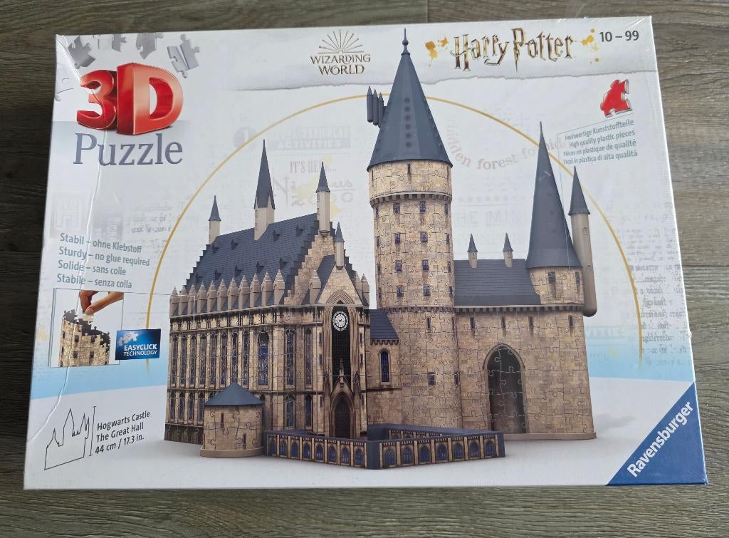 Harry Potter Hogwarts 3D-puzzel (Ravensburger) geseald, Ophalen of Verzenden, Nieuw, Overige typen